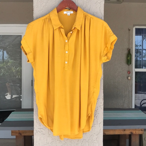 Madewell Tops - Madewell, Central Drapey Shirt.  Size medium.